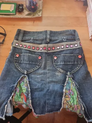 Falda vaquera niña