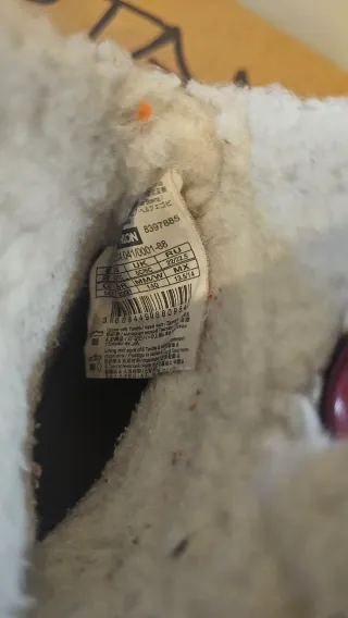 Botas de agua/nieve rosas para niña