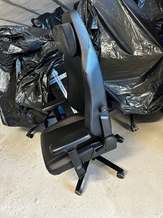 Silla Gaming Blacklyte Negra y Gris