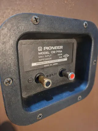 Altavoces Pioneer CS-711A Marrones