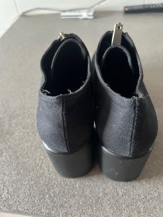 Zapatos plataforma negros talla 36