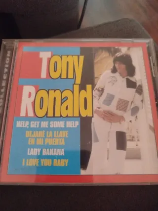 CD Tony Ronald - Colección de Singles