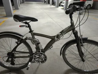 Bicicleta Paseo/Campera Doble Suspensión Aluminio