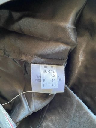 Top Seda Lentejuelas Gina Bacconi Negro/Plata