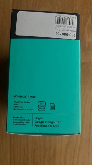 Logitech C615 Webcam HD Portátil