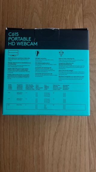 Logitech C615 Webcam HD Portátil