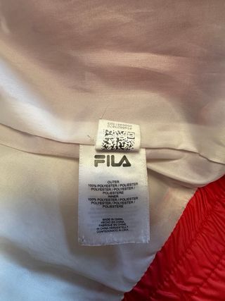 Cazadora Fila Tricolor