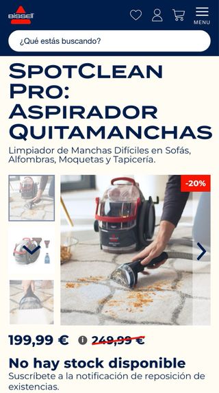 Bissell SpotClean Pro Limpiador
