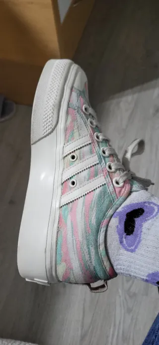 Adidas Nizza Talla 39 Multicolor