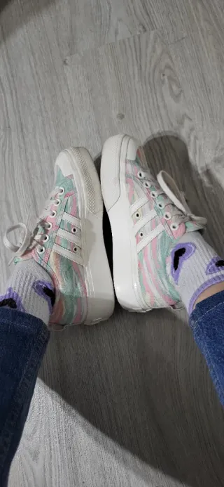 Adidas Nizza Talla 39 Multicolor