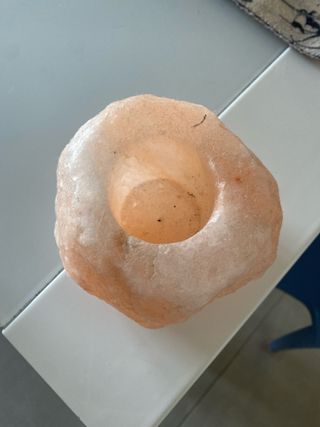 Lampada di sale grezzo