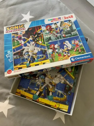 Puzzle Sonic The Hedgehog Clementoni 3x48