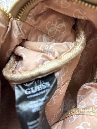 Mochila Guess dorada mini