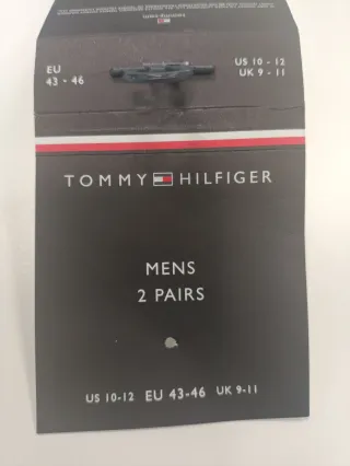 Calcetines Tommy Hilfiger Gris T43-46 (2 pares)