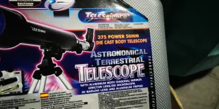 Telescopio Tele-Science 375X 50MM