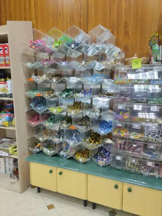 Expositor de caramelos metacrilato