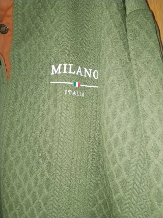 Jersey verde con parches