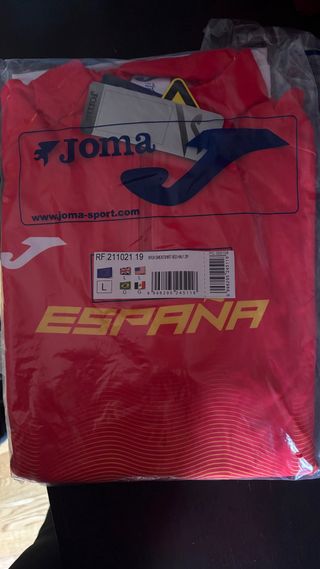 Sudadera Joma España Talla L Roja