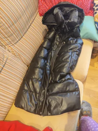 Chaleco acolchado negro Stradivarius