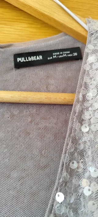 Vestido lentejuelas Pull&Bear Talla 38