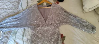 Vestido lentejuelas Pull&Bear Talla 38