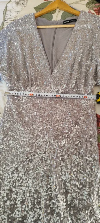 Vestido lentejuelas Pull&Bear Talla 38