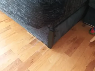 Sofá 5 plazas gris oscuro