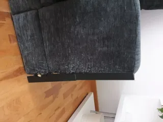 Sofá 5 plazas gris oscuro