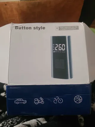 Inflador Eléctrico Portátil Ruedas y Balones