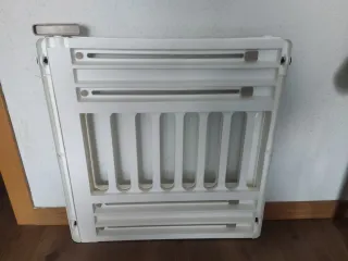 Barrera Seguridad Perros Plástico Blanca