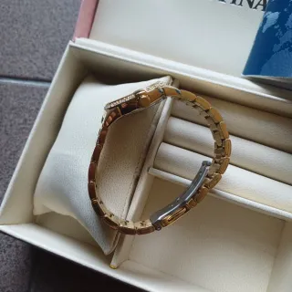 Joyero+Reloj Festina Dorado con Pedrería y Detalle