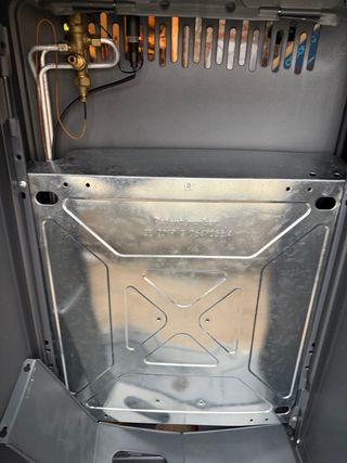 Estufa de gas Fulmo negra