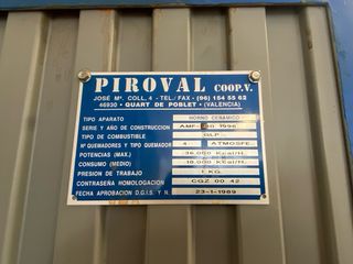 Horno a gas para Cerámica y Gres