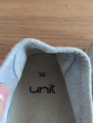 Alpargatas niño azul