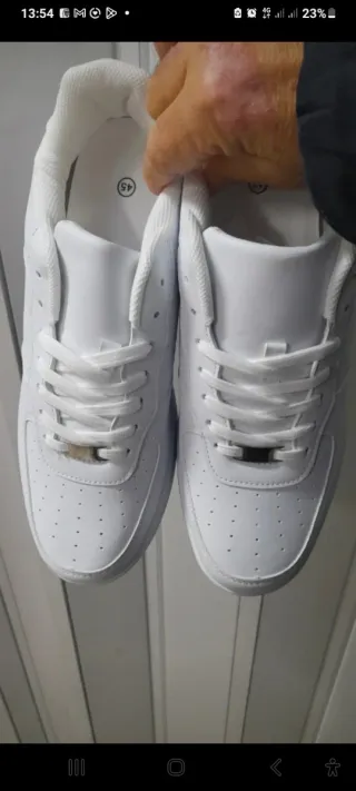 Sneakers Sportive Pelle N45 Bianco
