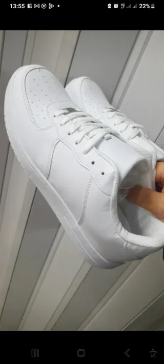 Sneakers Sportive Pelle N45 Bianco