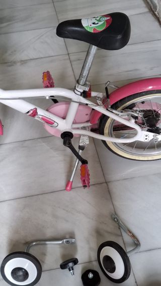Bicicleta Decathlon B'Twin Infantil + Accesorios