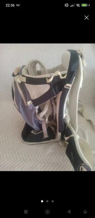 REMATO: Mochila Portabebés Kelty Kids