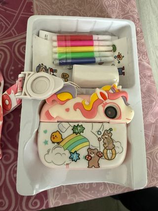 Cámara Digital Instantánea Infantil Unicornio