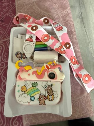 Cámara Digital Instantánea Infantil Unicornio