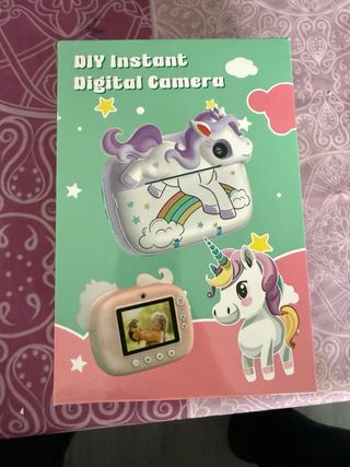 Cámara Digital Instantánea Infantil Unicornio