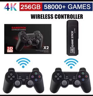 Consola Game Stick 256GB 2 Mandos