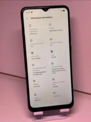 Móvil OPPO A15 Azul