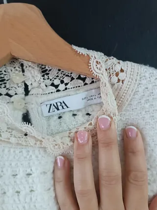 Jersey Zara Encaje