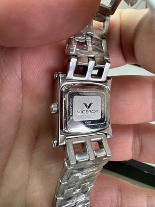 Reloj Viceroy Mujer Pedrería Plata