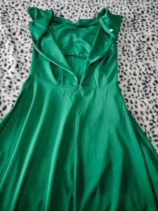 Vestido verde elegante