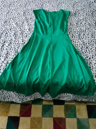 Vestido verde elegante