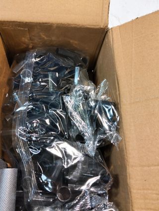 Zapatero estrecho 10 baldas metálico SONGMICS LSR110G01