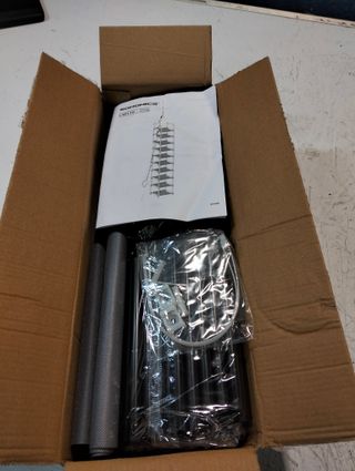 Zapatero estrecho 10 baldas metálico SONGMICS LSR110G01