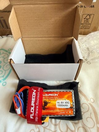 Batería Lipo FLOUREON 14.8V 45C 1500mAh